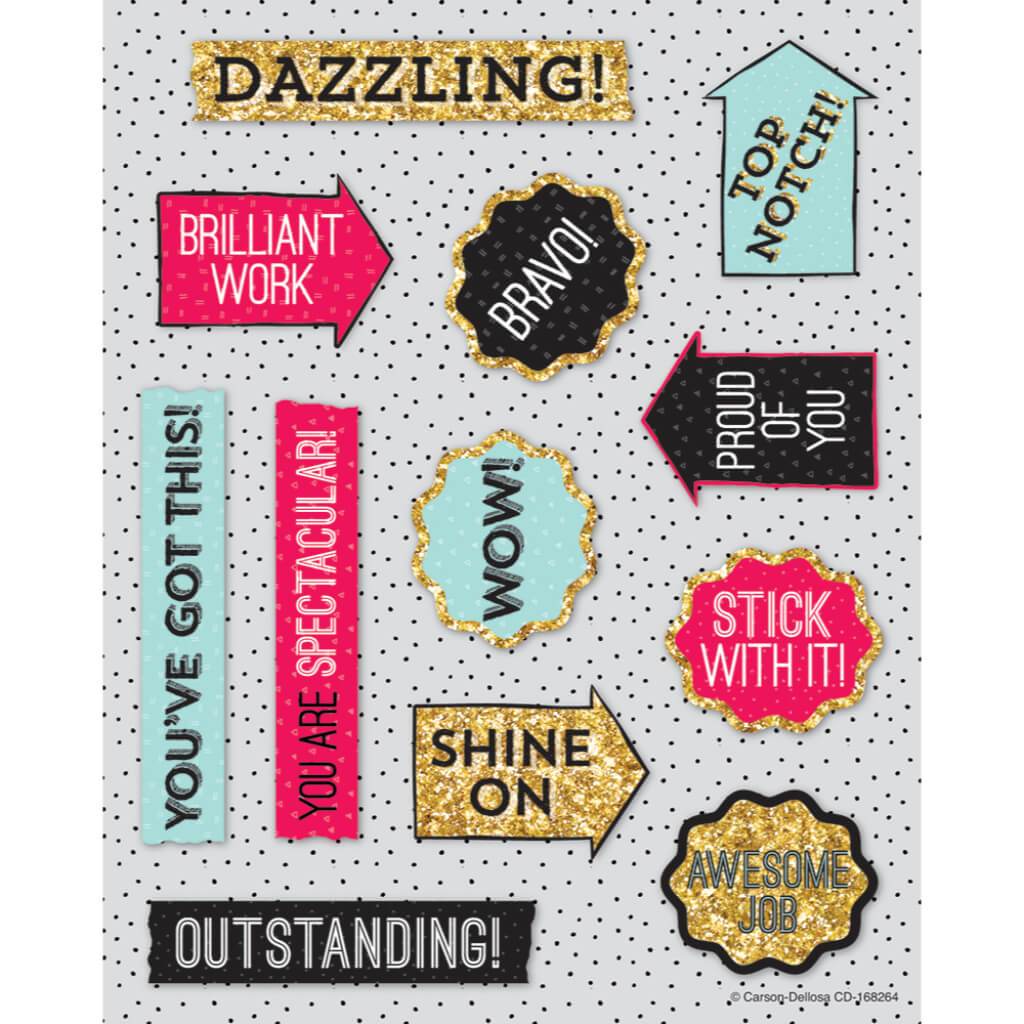 Shine On Motivators Motivational Stickers 