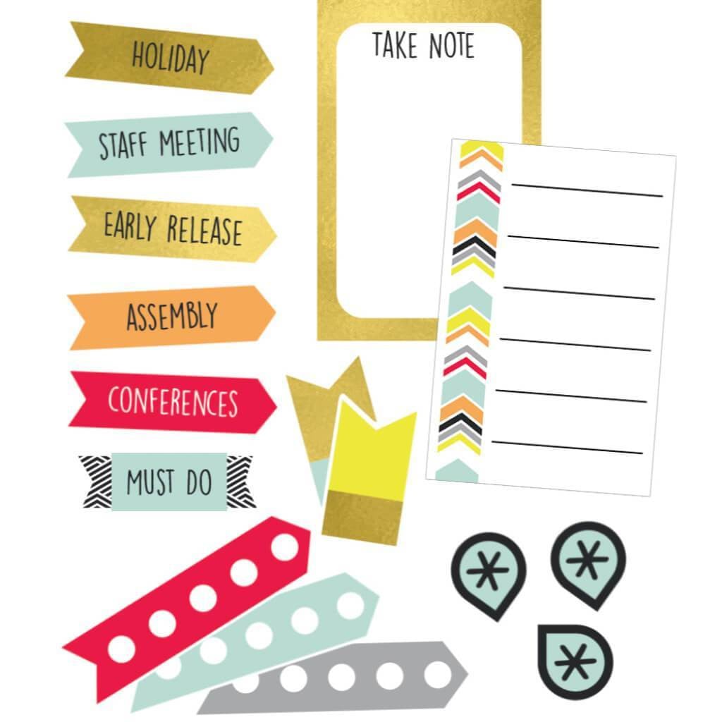 Aim High Planner Accents Sticker Pack 