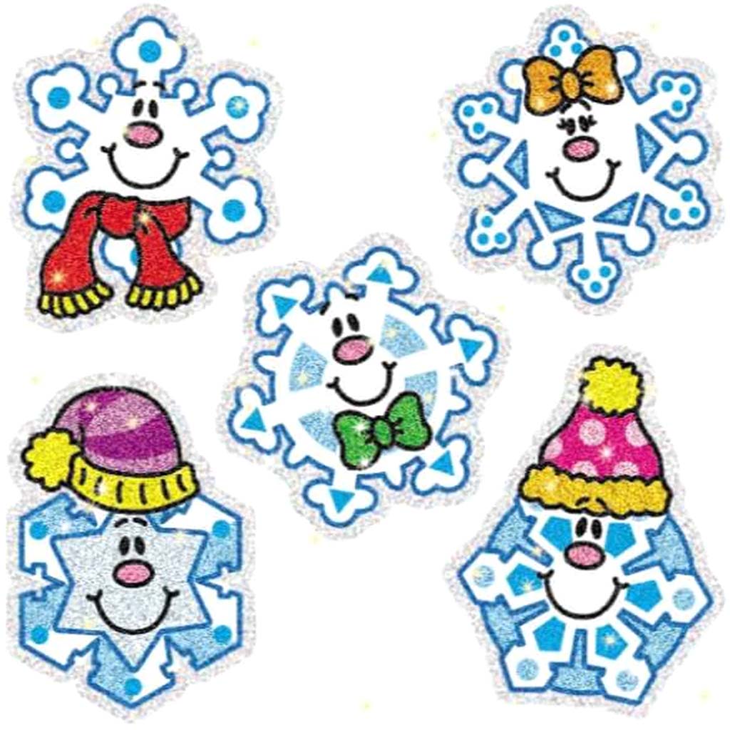 Snowflakes Dazzle Stickers 