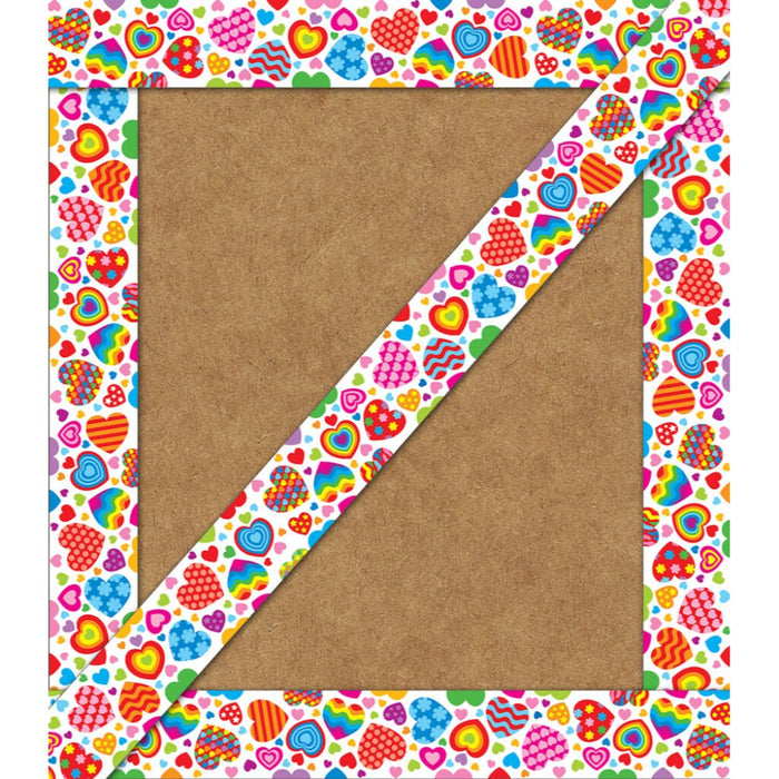 Groovy Hearts Straight Borders 