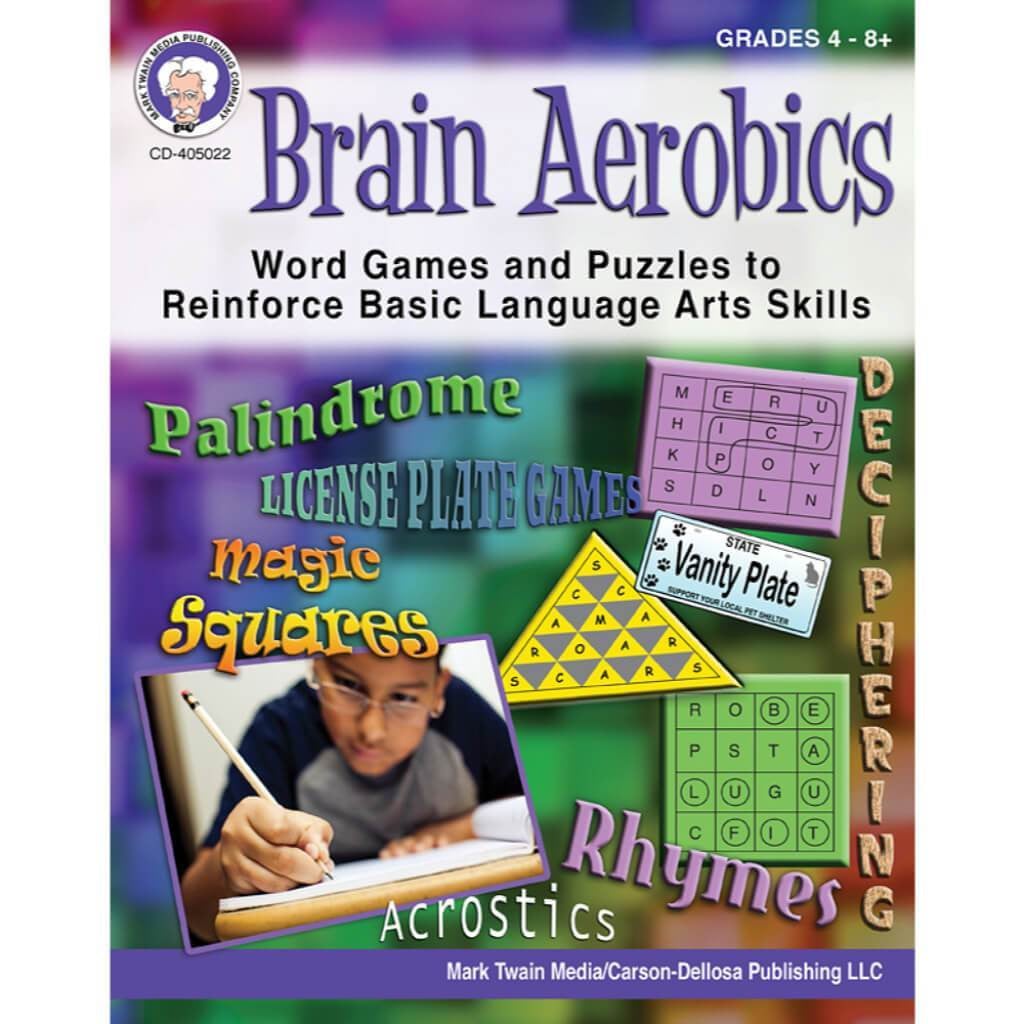 Brain Aerobics Workbook Grade 4-9 