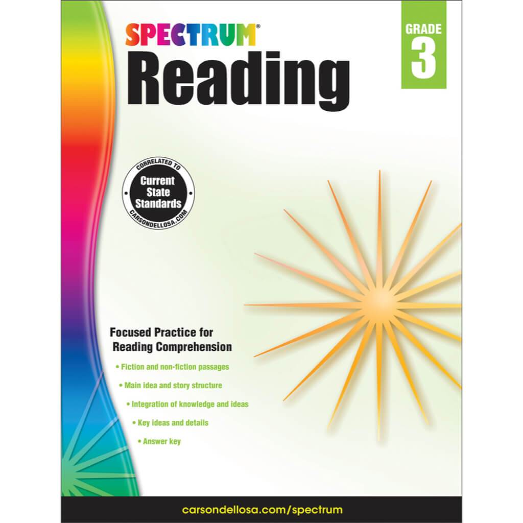 Spectrum Reading Workbook Grade 3 