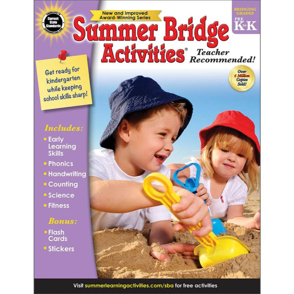 Summer Bridge Activities® Workbook Prek–Grade K / Ages 4?€“6 