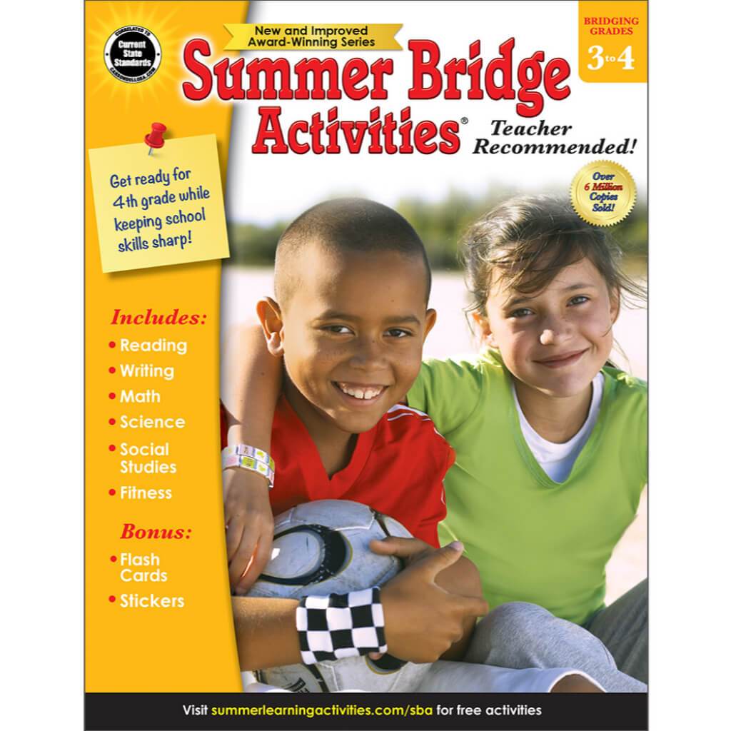 Summer Bridge Activities Workbook Grade 3-4 