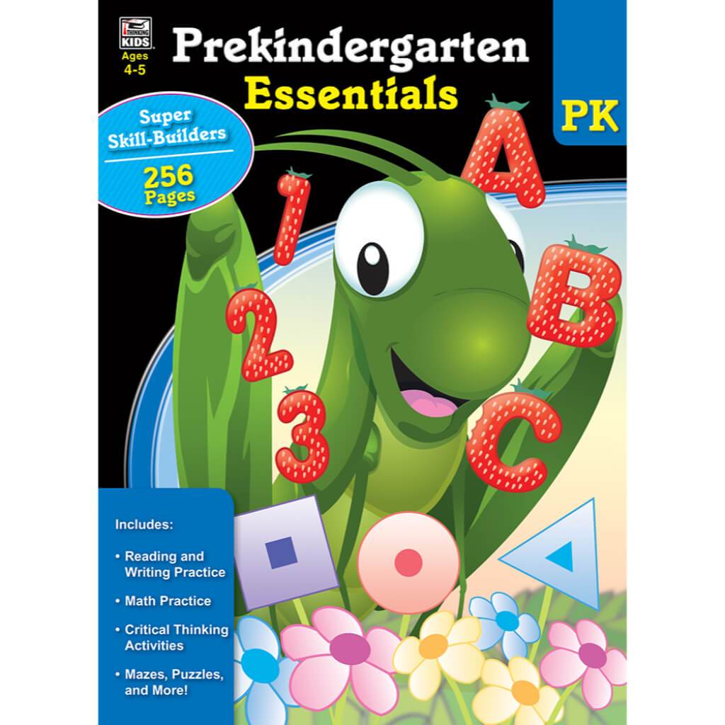 Prekindergarten Essentials Workbook Grade Pk 