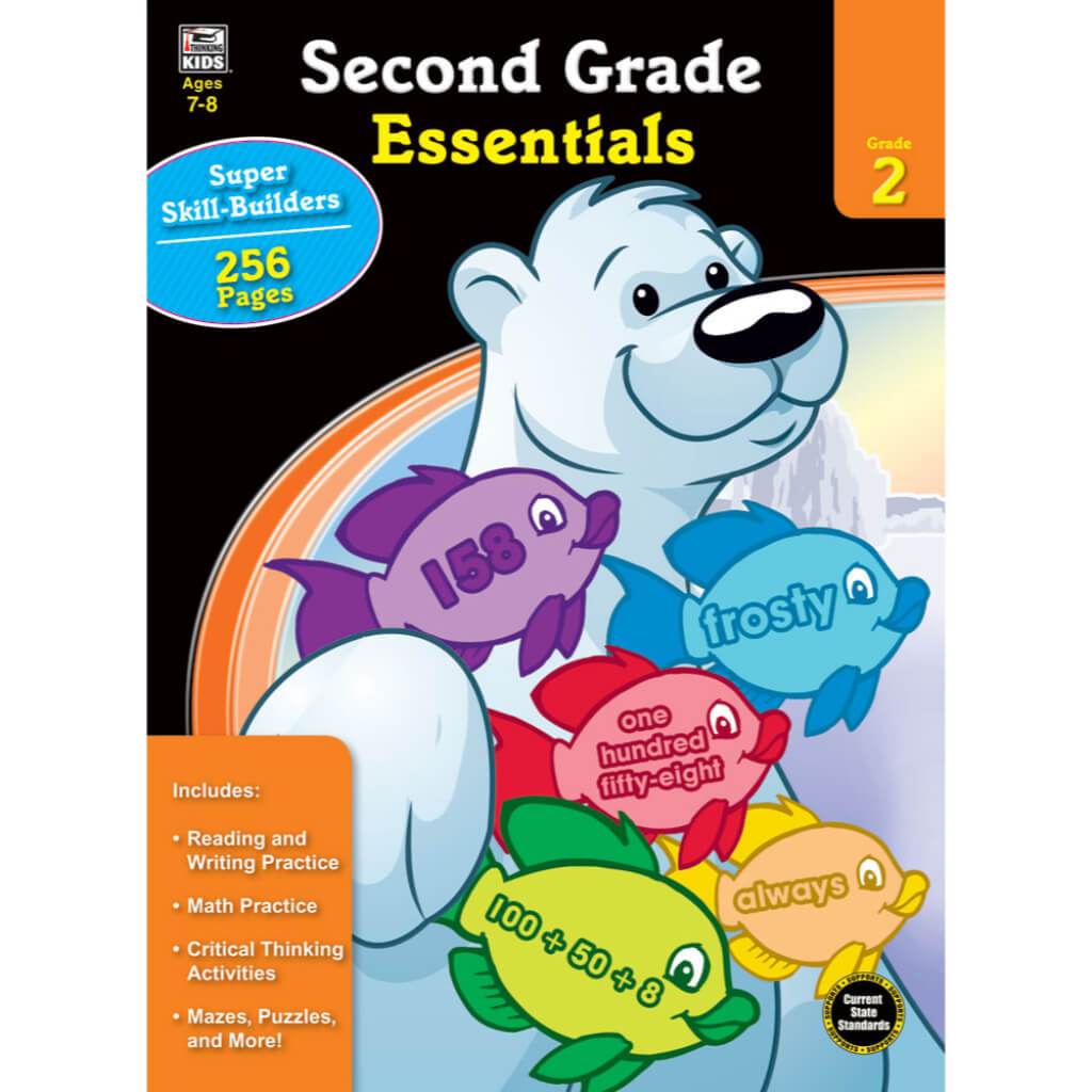 Second Grade Essentials Workbook Grade 2 