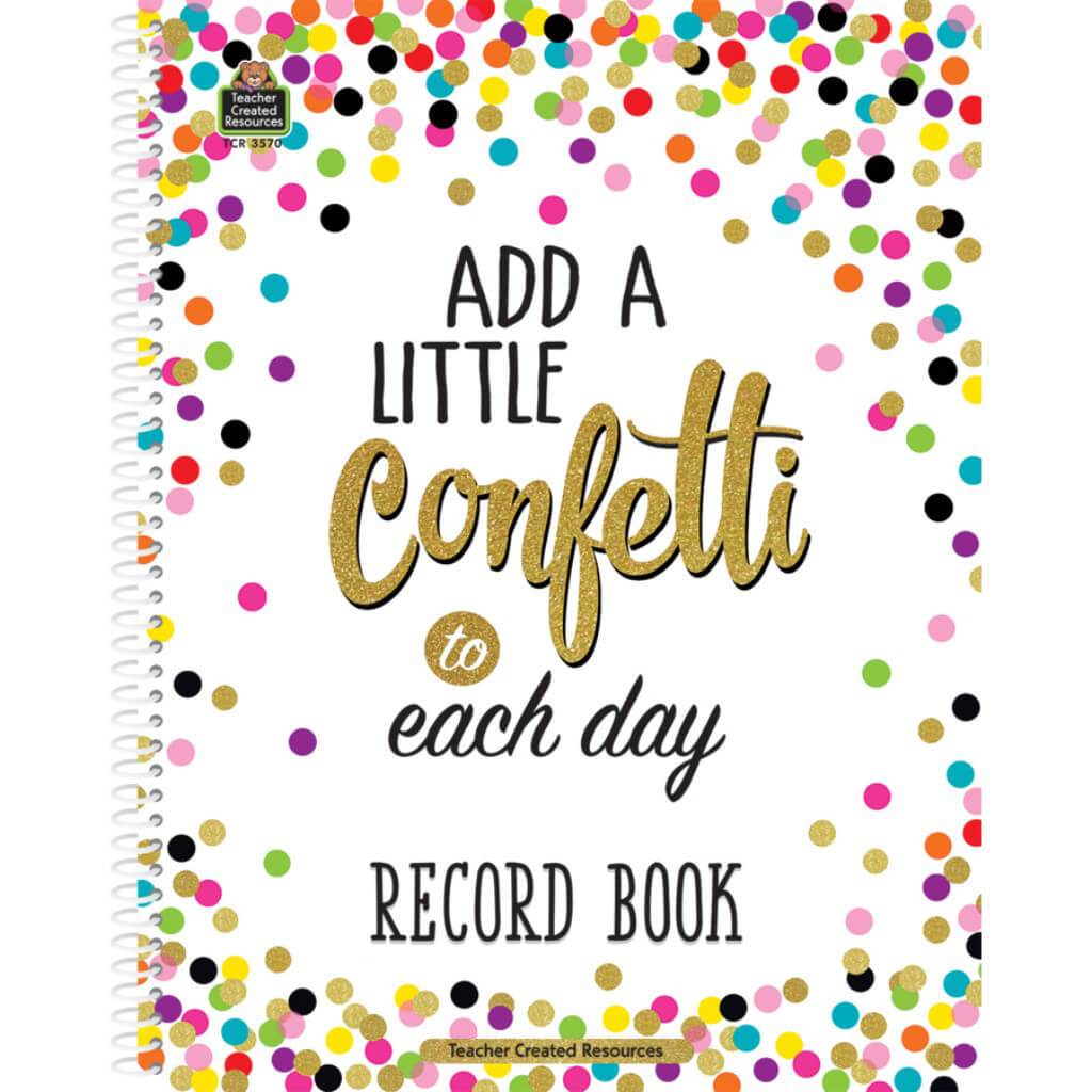 Confetti Record Book 