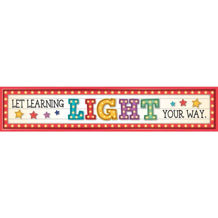 Marquee Let Learning Light Your Way Banner 