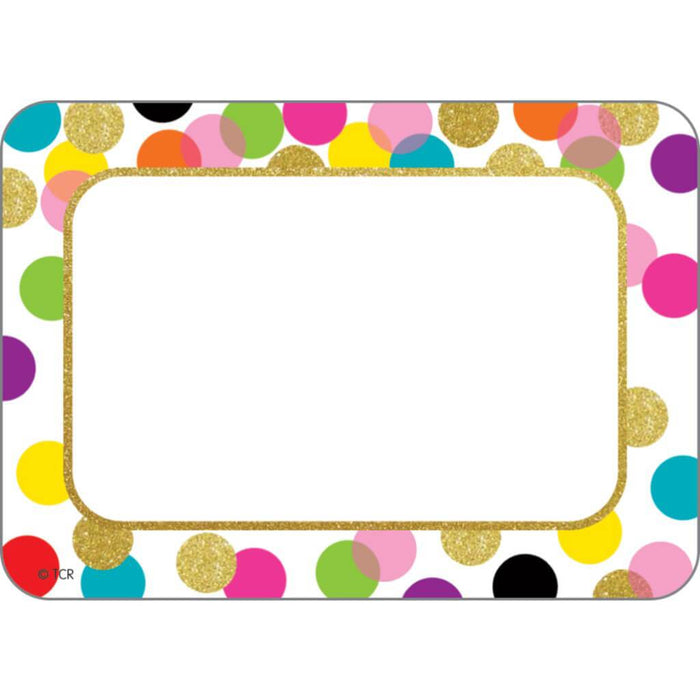 Confetti Name Tags/Labels 