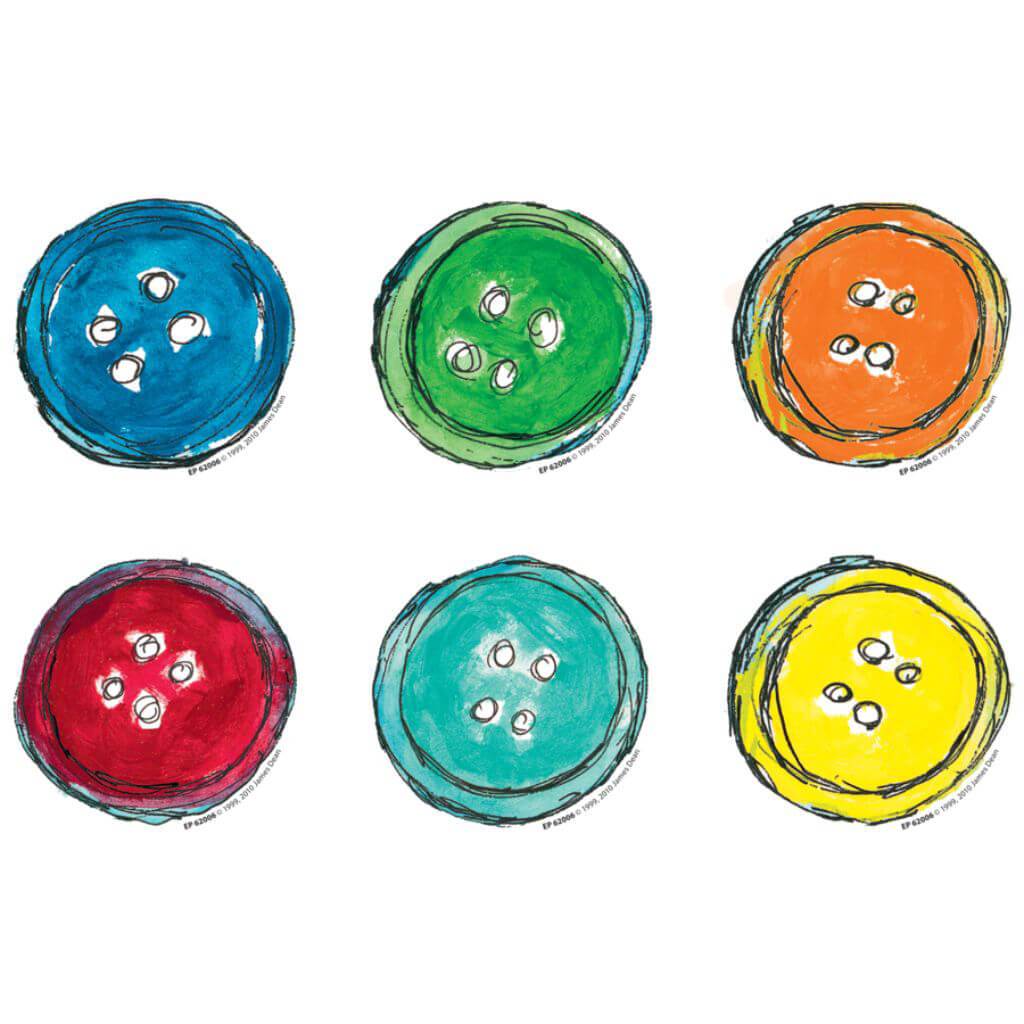 Pete The Cat Groovy Buttons Mini Accents