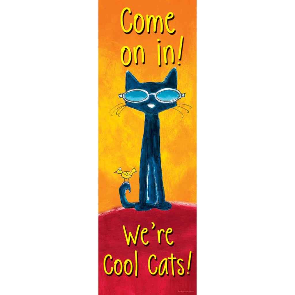 Pete The Cat Welcome Banner 