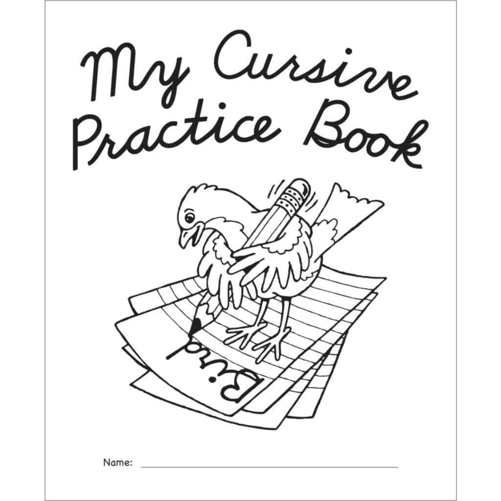 My Own Cursive Practice Book