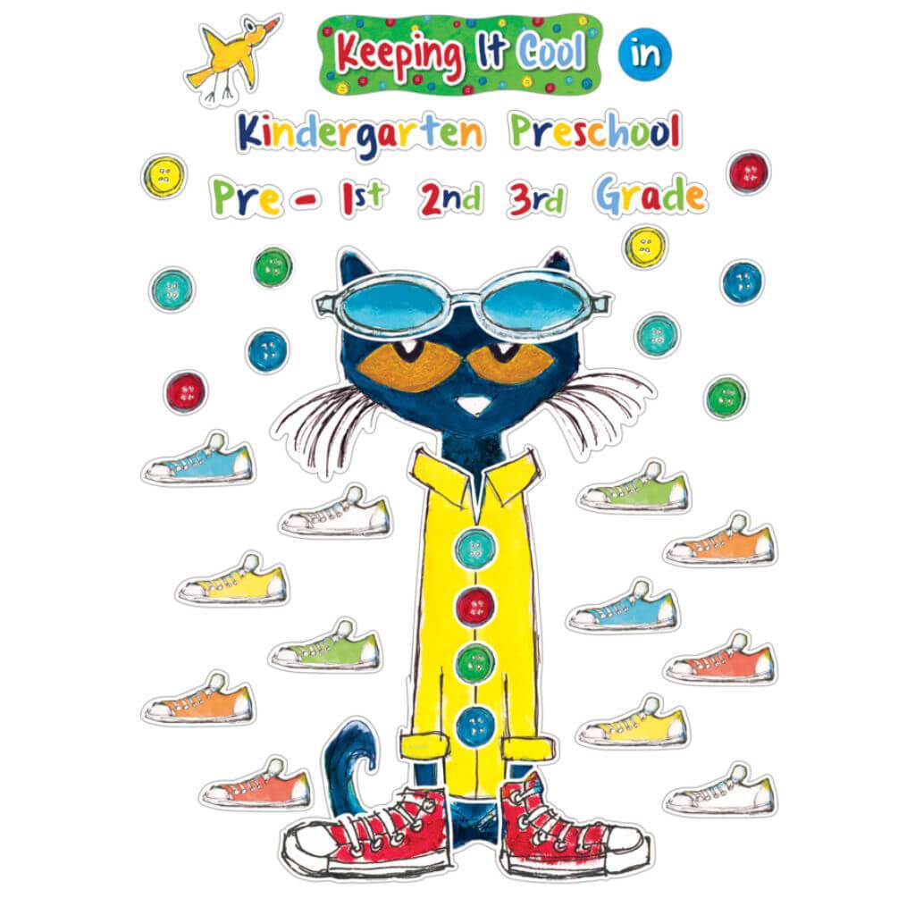 Pete The Cat Keeping It Cool In Bulletin Board