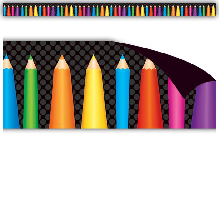 Colored Pencils Magnetic Borders 