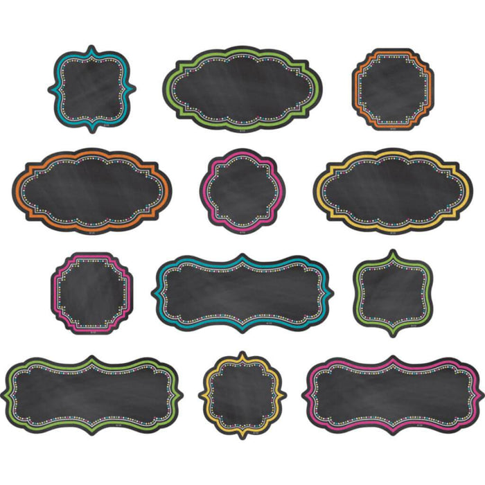 Clingy Thingies Chalkboard Brights Accents 
