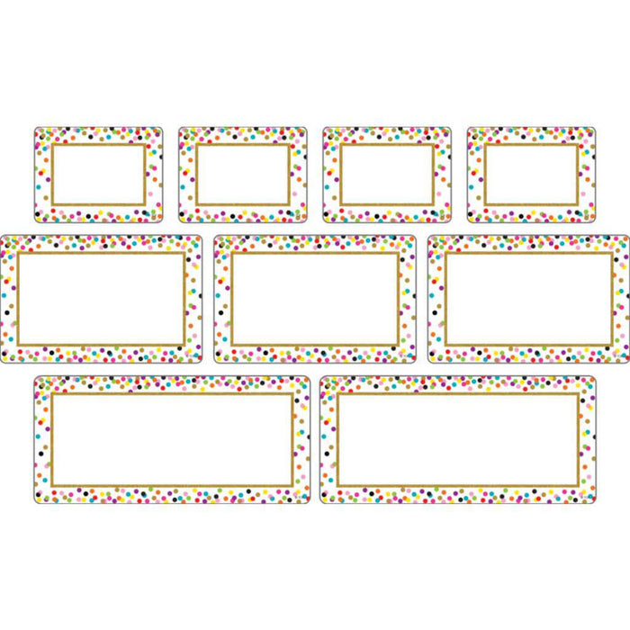 Clingy Thingies Confetti Labels