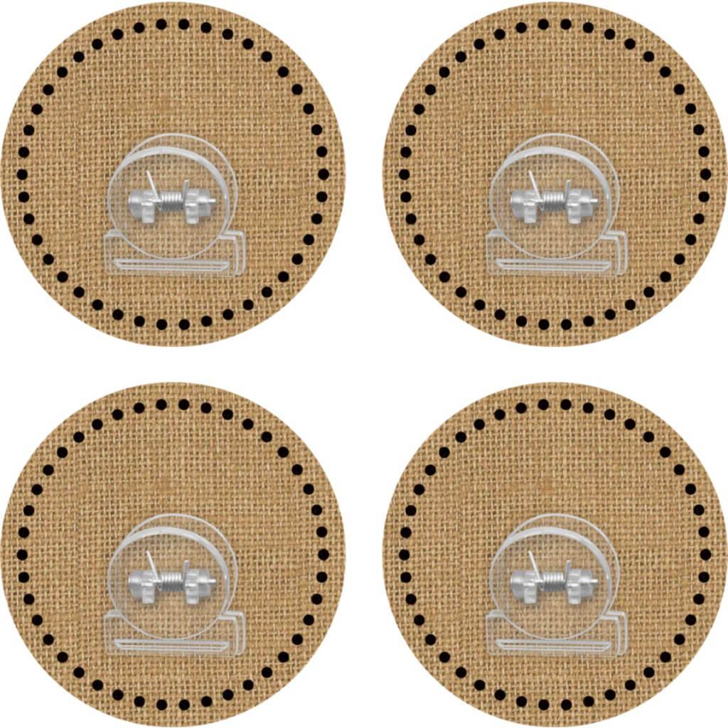 Clingy Thingies Burlap Clips