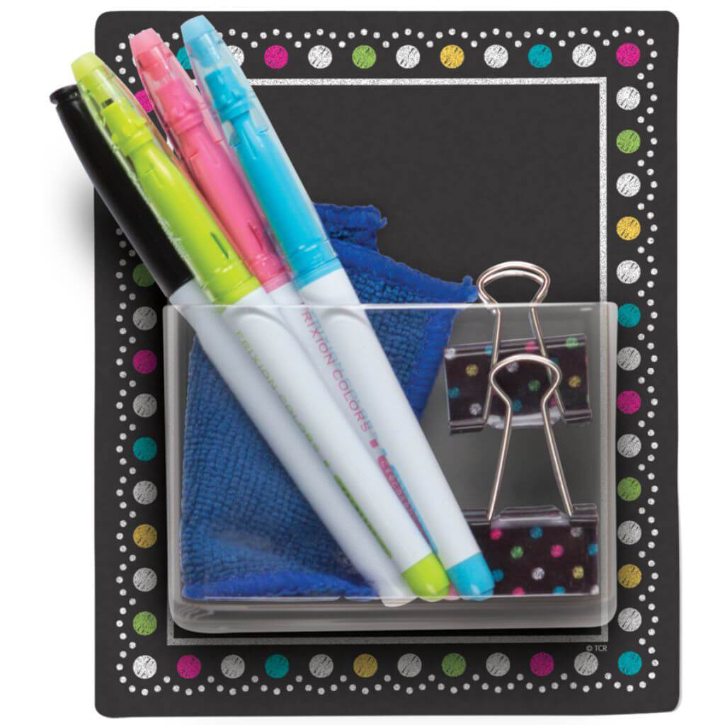 Clingy Thingies Chalkboard Brights Storage Pocket