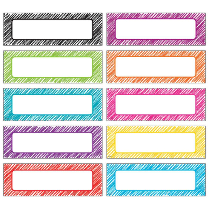 Scribble Labels Magnetic Accents 