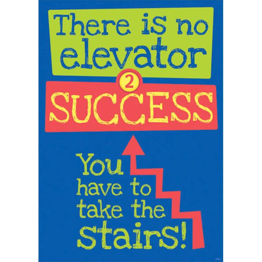 There Is No Elevator 2 Success Poster 