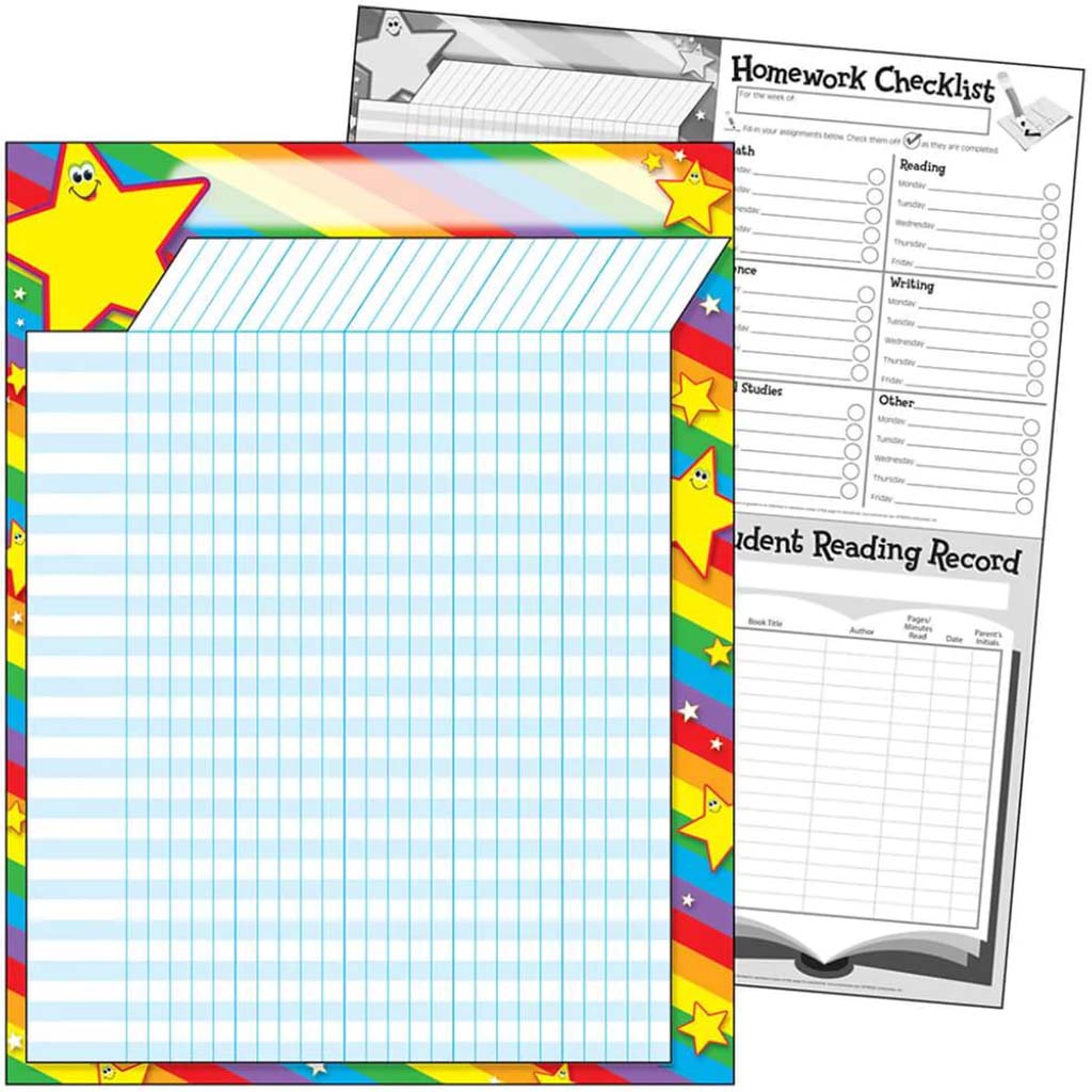 Stars Classroom Incentive Chart 