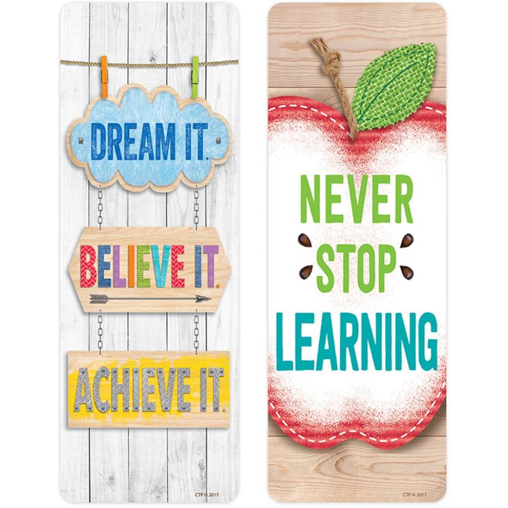 Motivational Phrases (Us) Bookmarks 