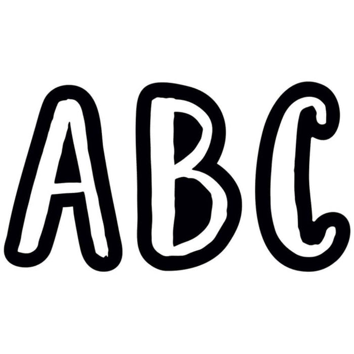 Classroom Cafe, Bold & Bright Letters Sticker 2In 