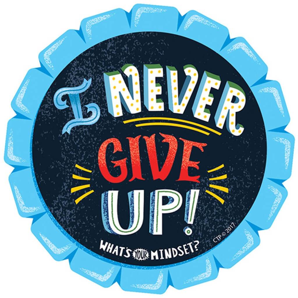 I Never Give Up! Stickers 