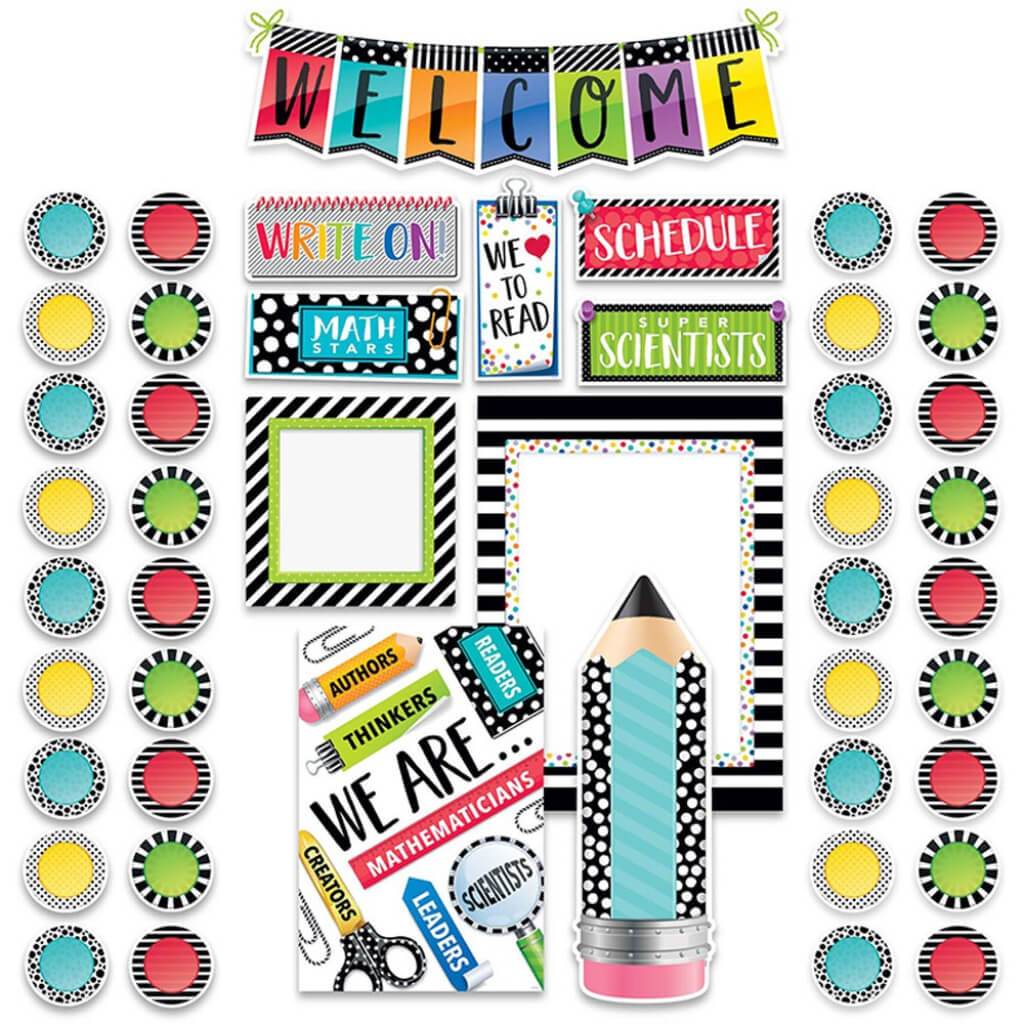 Welcome, Bold &amp; Bright Bulletin Boards 