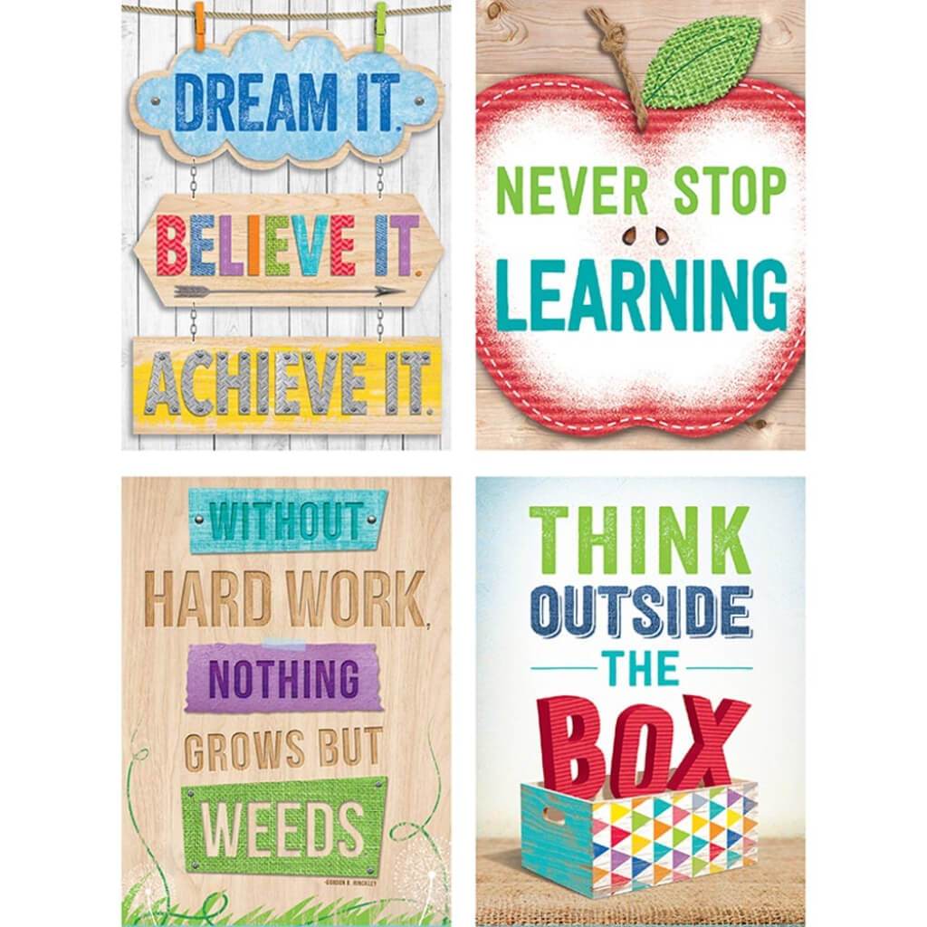 Upcycle Style Inspire U Motivational Stickers 