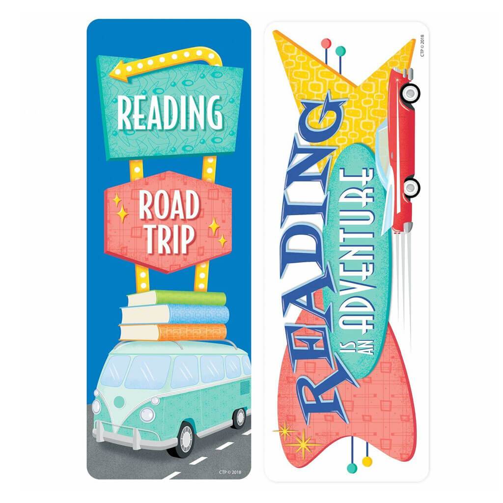 Reading Road Trip Bookmarks