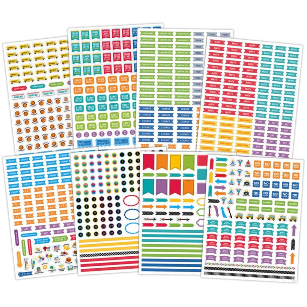 Lesson Planner Stickers 