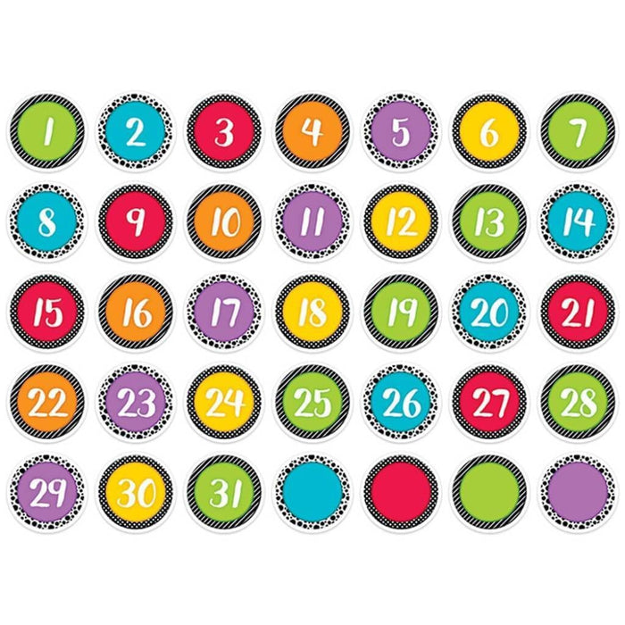 Bold & Bright Calendar Days 