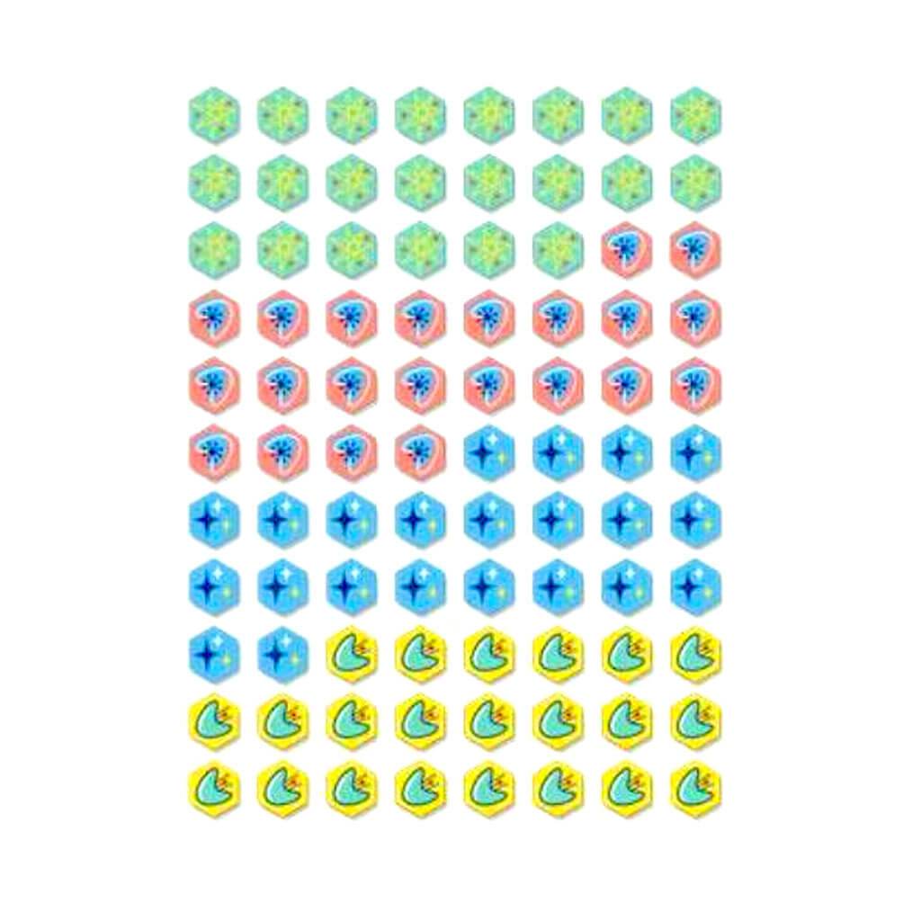 Stars and Bursts Hot Spots Stickers