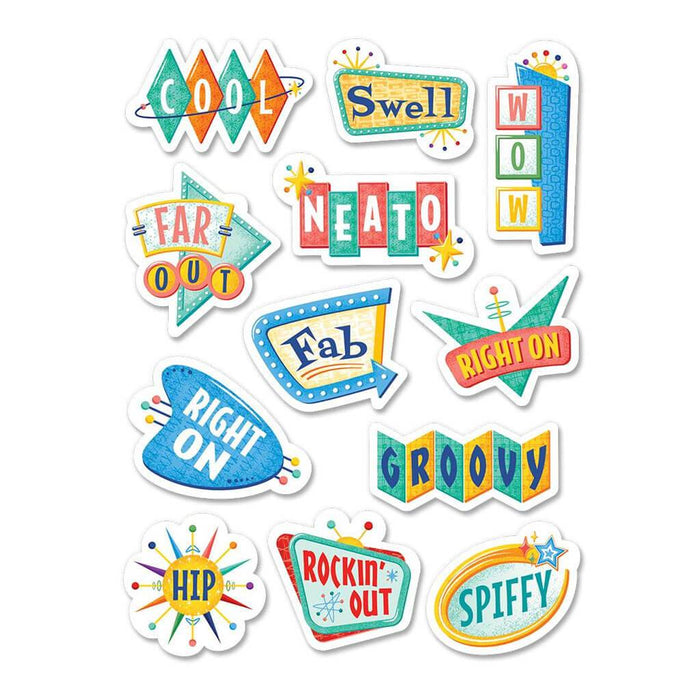 Retro Rewards Stickers