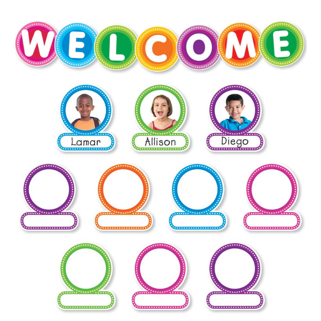 Color Your Classroom: Welcome Bulletin Board