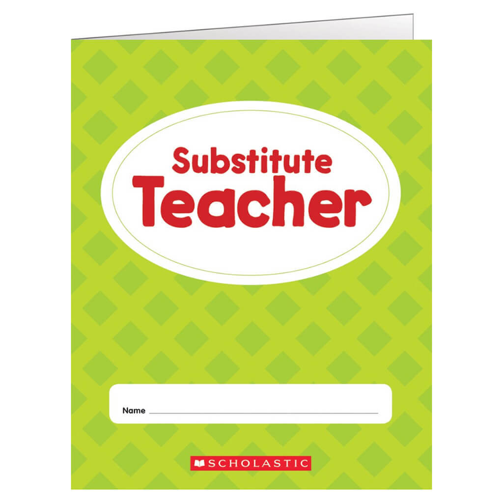 Substitute Teacher Folder