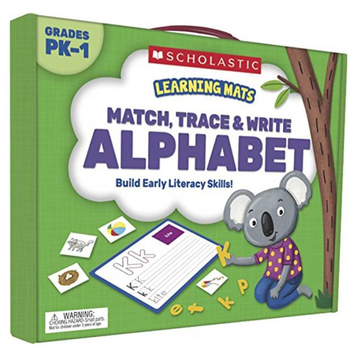 Learning Mats: Match, Trace & Write the Alphabet