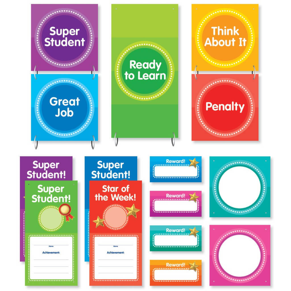 Color Your Classroom Behavior Mini Bulletin Board