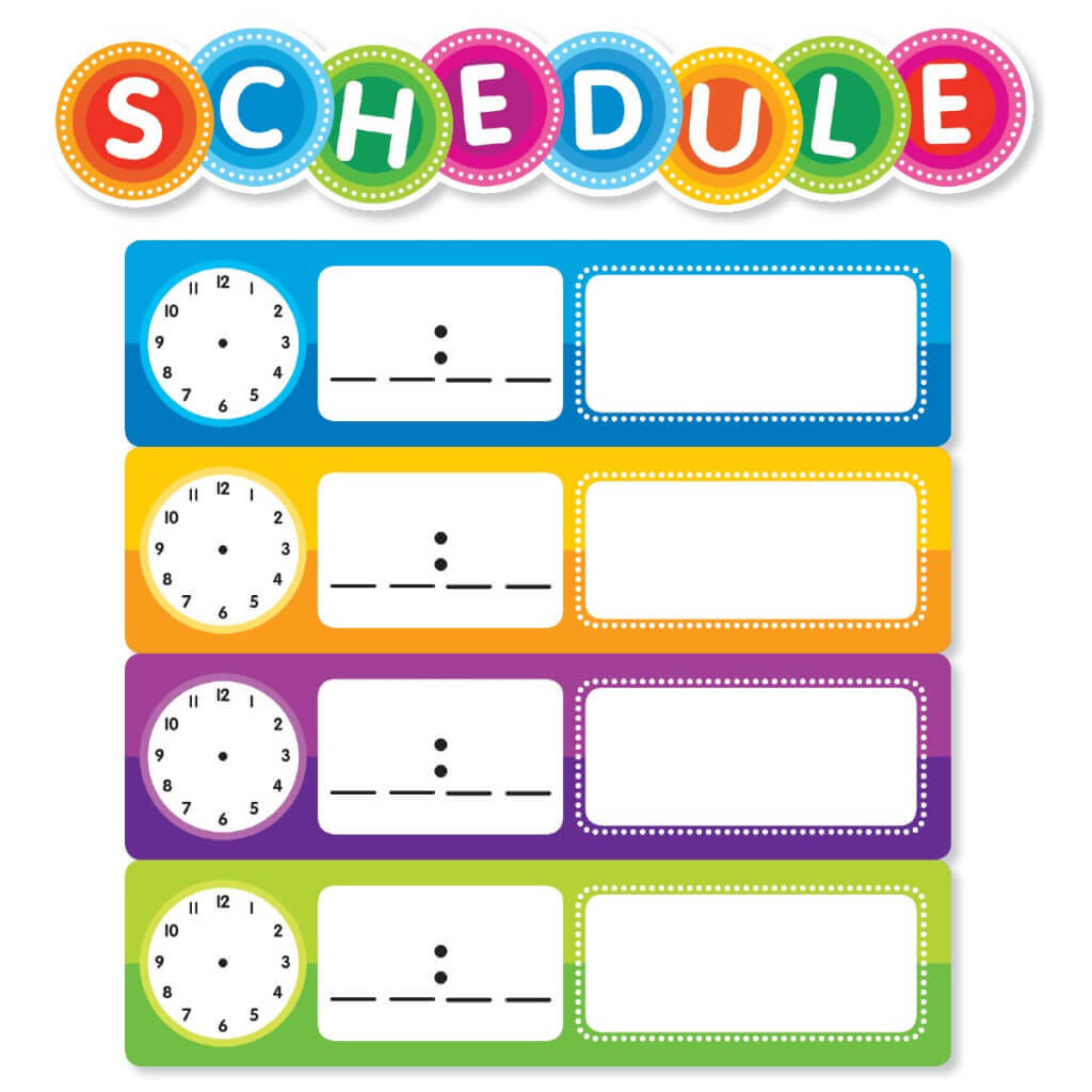 Schedule Mini Bulletin Board