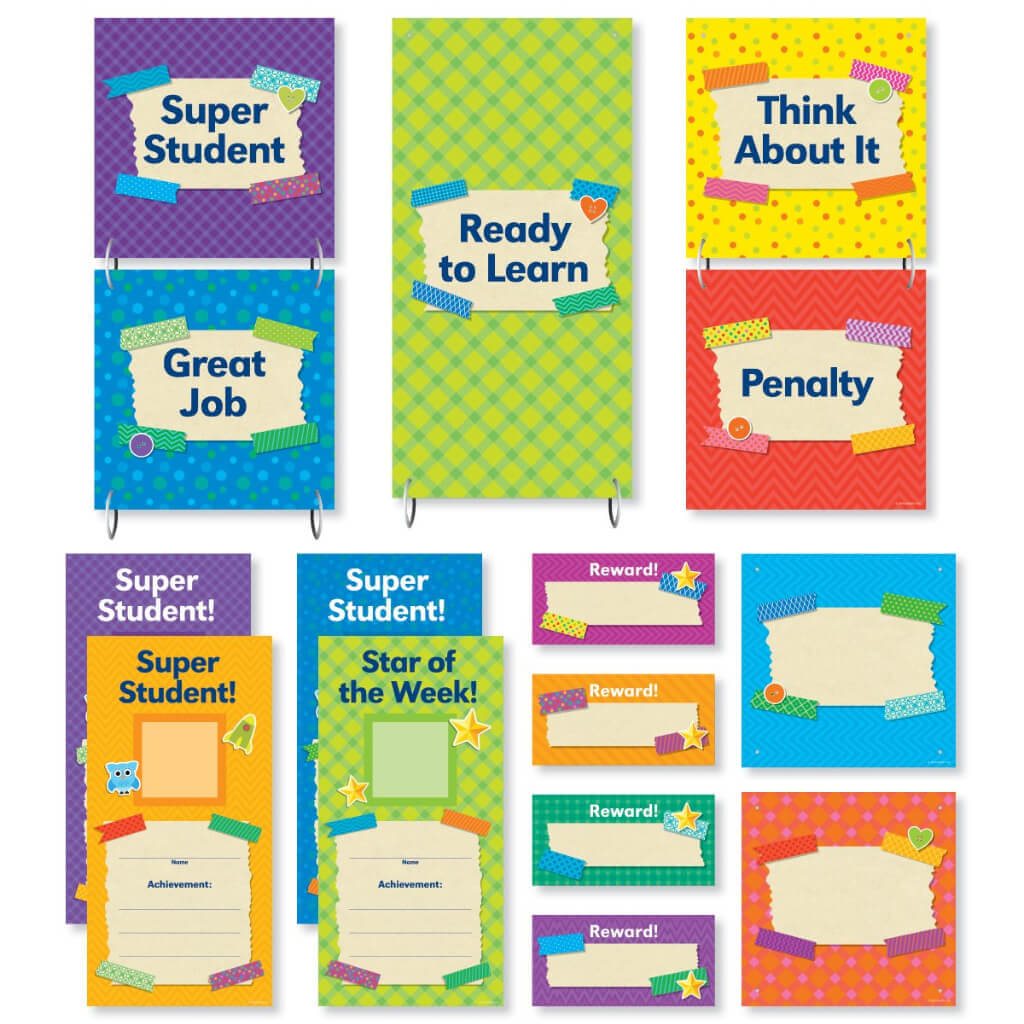 Tape It Up!: Behavior Clip Chart Mini Bulletin Board