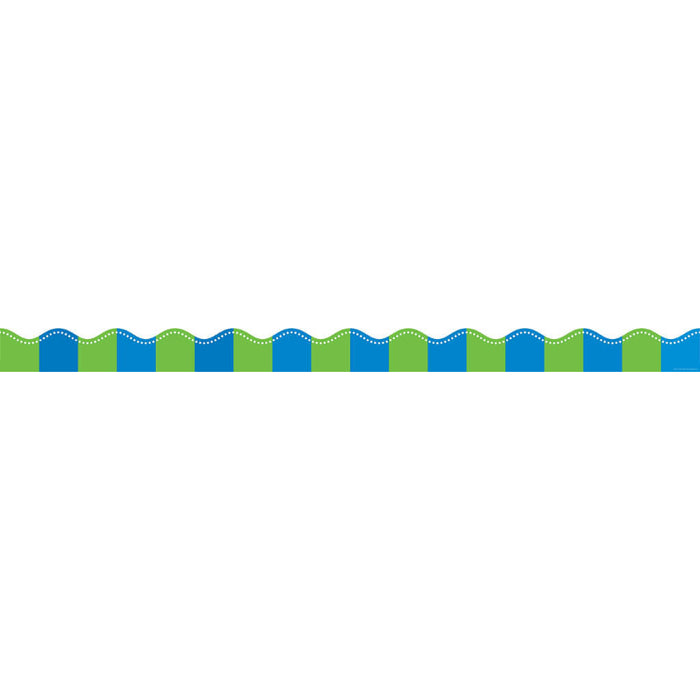 Color Your Classroom: Tropical Scalloped Trimmer