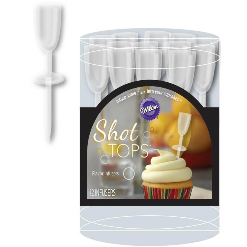 Shot Tops 12/Pkg Champagne Flute