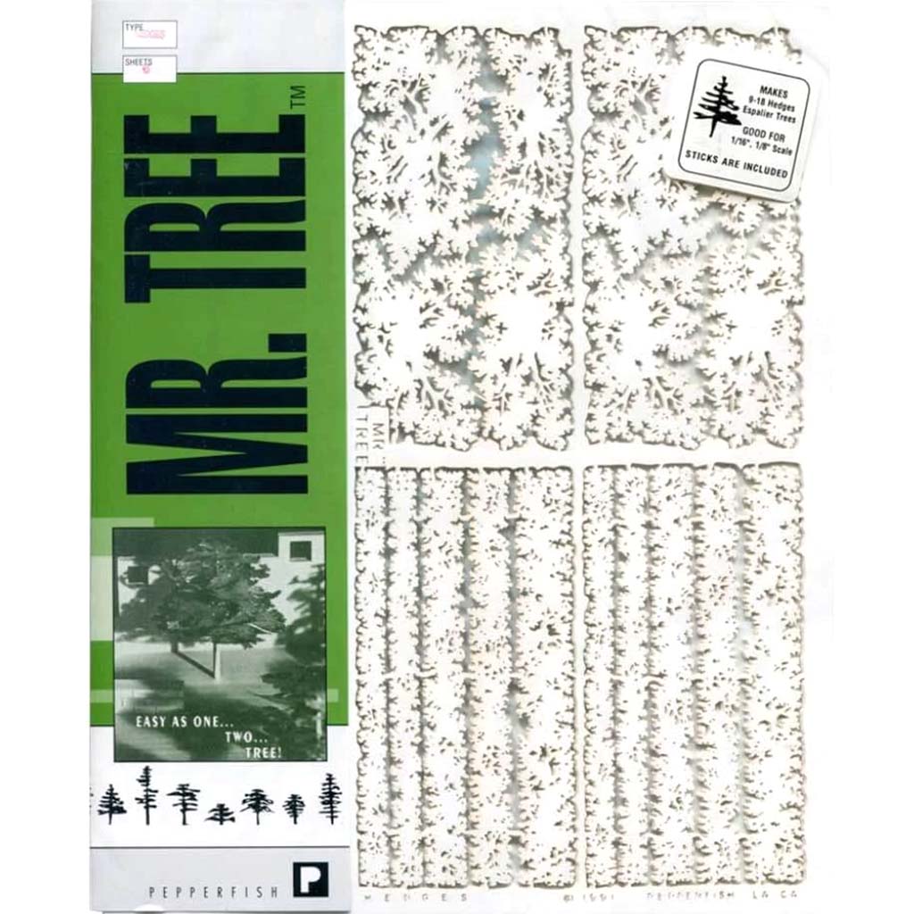 Mr. Tree Hedges 3 Sheets