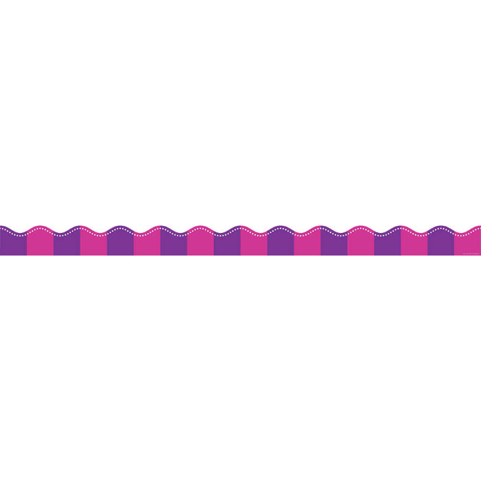 Color Your Classroom: Berry Scalloped Trimmer
