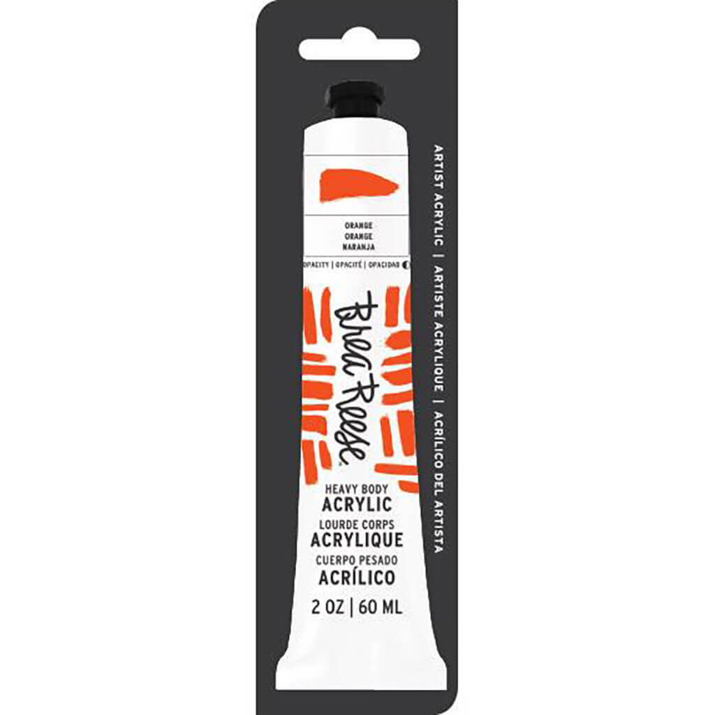 Brea Reese Heavy Body Acrylic Paint  2oz Orange