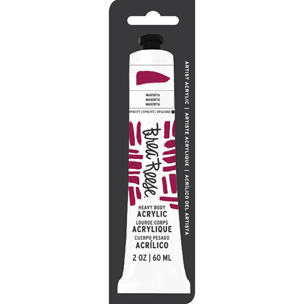 Brea Reese Heavy Body Acrylic Paint  2oz Magenta