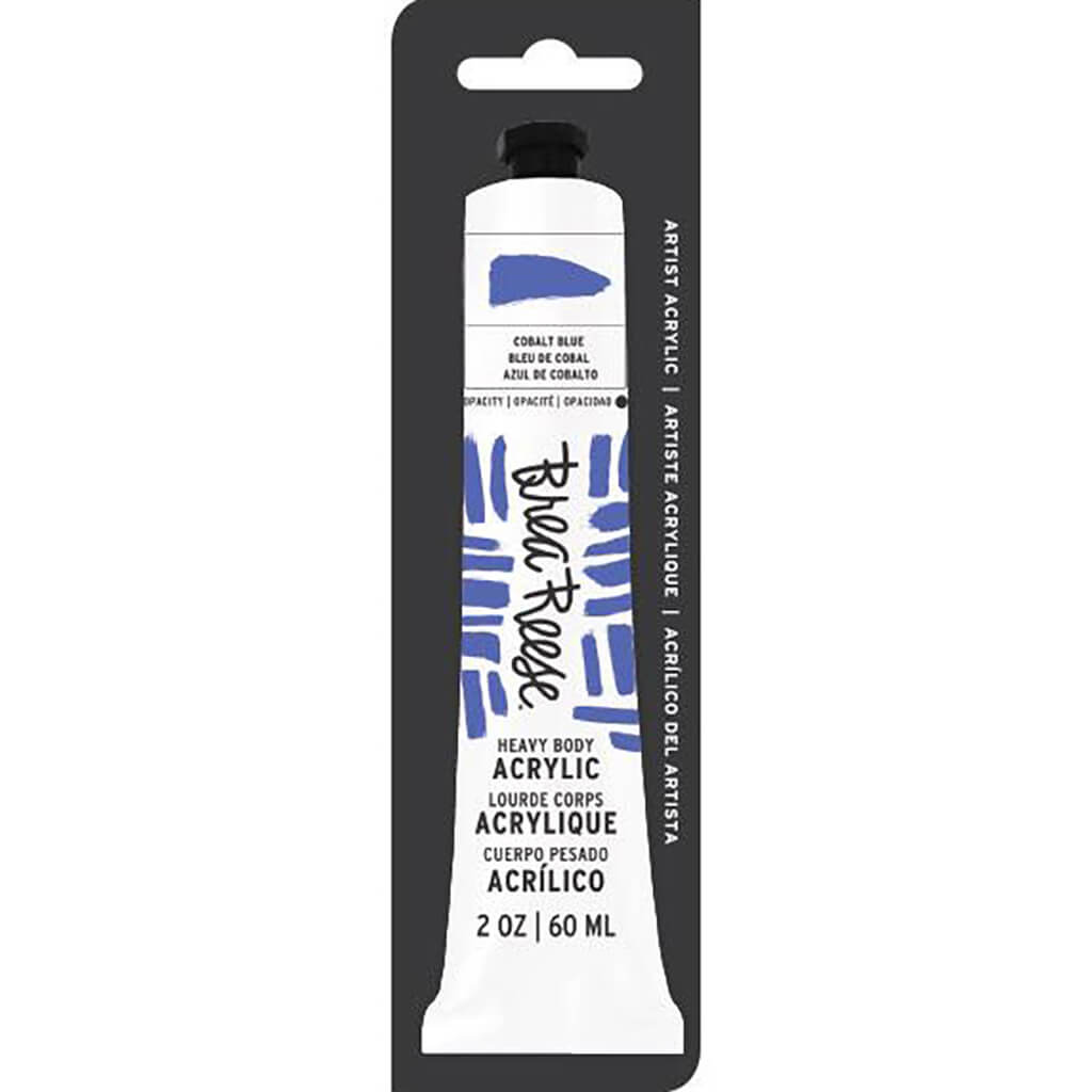 Brea Reese Heavy Body Acrylic Paint  2oz Cobalt Blue