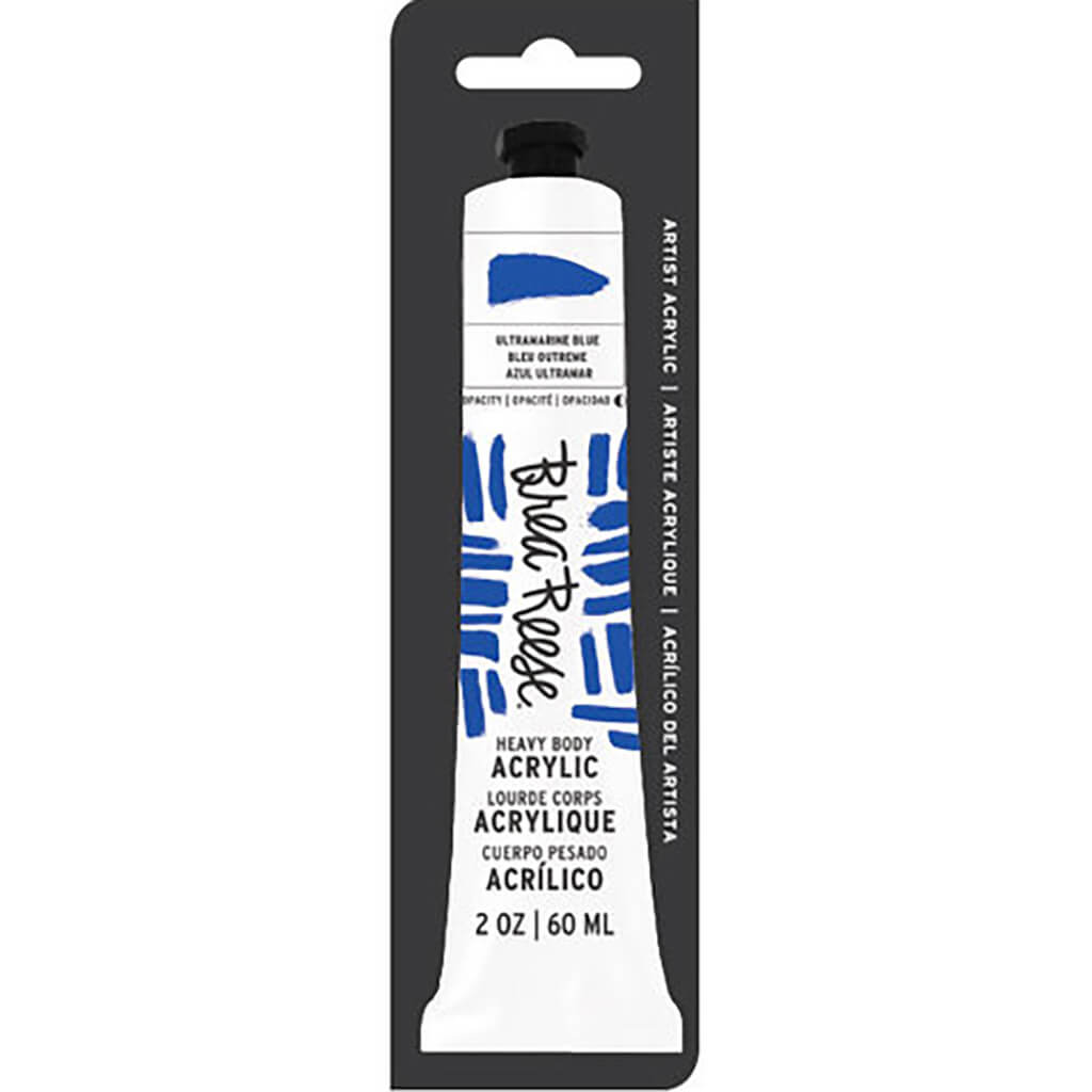 Brea Reese Heavy Body Acrylic Paint  2oz Ultramarine Blue