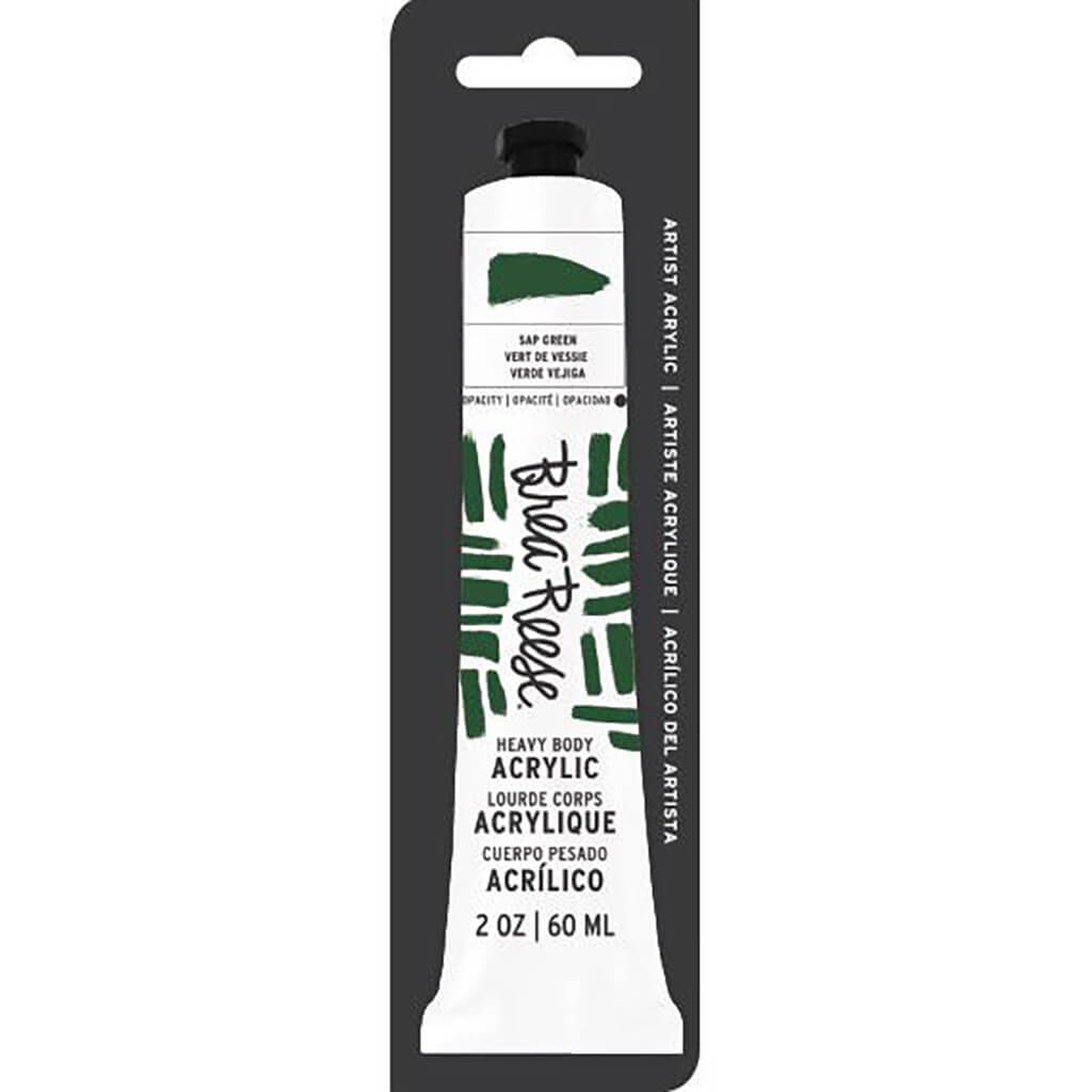 Brea Reese Heavy Body Acrylic Paint  2oz Sap Green